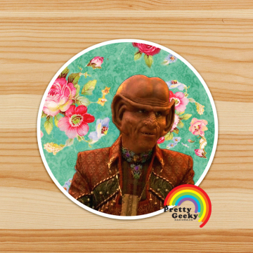 Vintage Floral Star Trek Villain Sticker : Brunt FCA