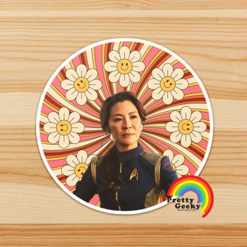 Groovy Star Trek Captain Sticker : Captain Georgiou