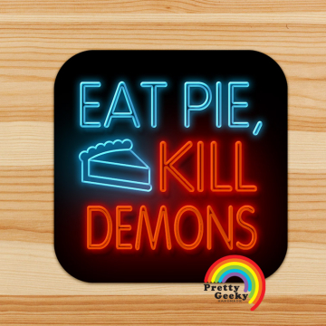 Eat Pie, Kill Demons Sticker