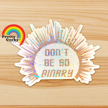 Holographic NB Emperor Sticker