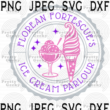 Magical Ice Cream Parlour Digital File Set