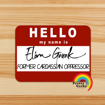 Elim Garak Nametag