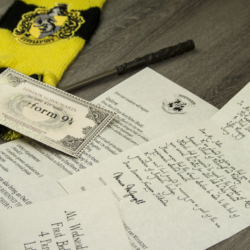 Personalized Hogwarts Acceptance Letter