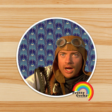 Art Deco The Mummy Sticker : O'Connell