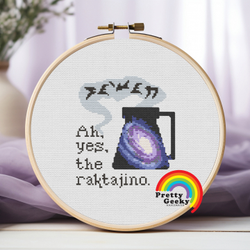 Cross Stitch Pattern: Raktajino