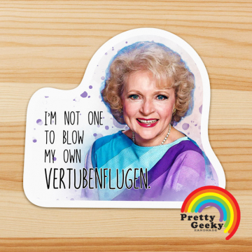 Golden Friends Sticker: Rose