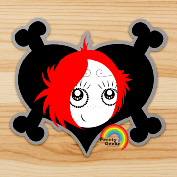 Ruby Gloom Sticker - Ruby Gloom
