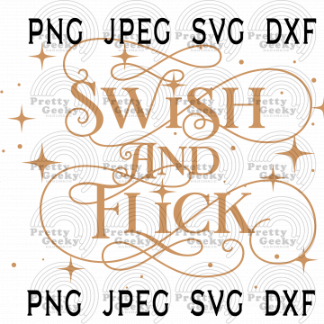 Swish and Flick Digital File Set