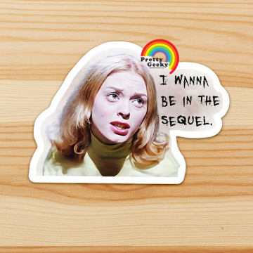 Teen Horror Movie Sticker : Tatum