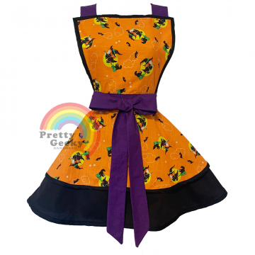 Vintage Kitchen Witch Apron