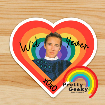 90s Teen Mag Sticker - Wil Wheaton