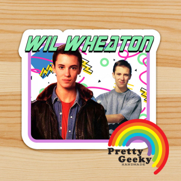 90s Teen Mag Sticker - Wil Wheaton